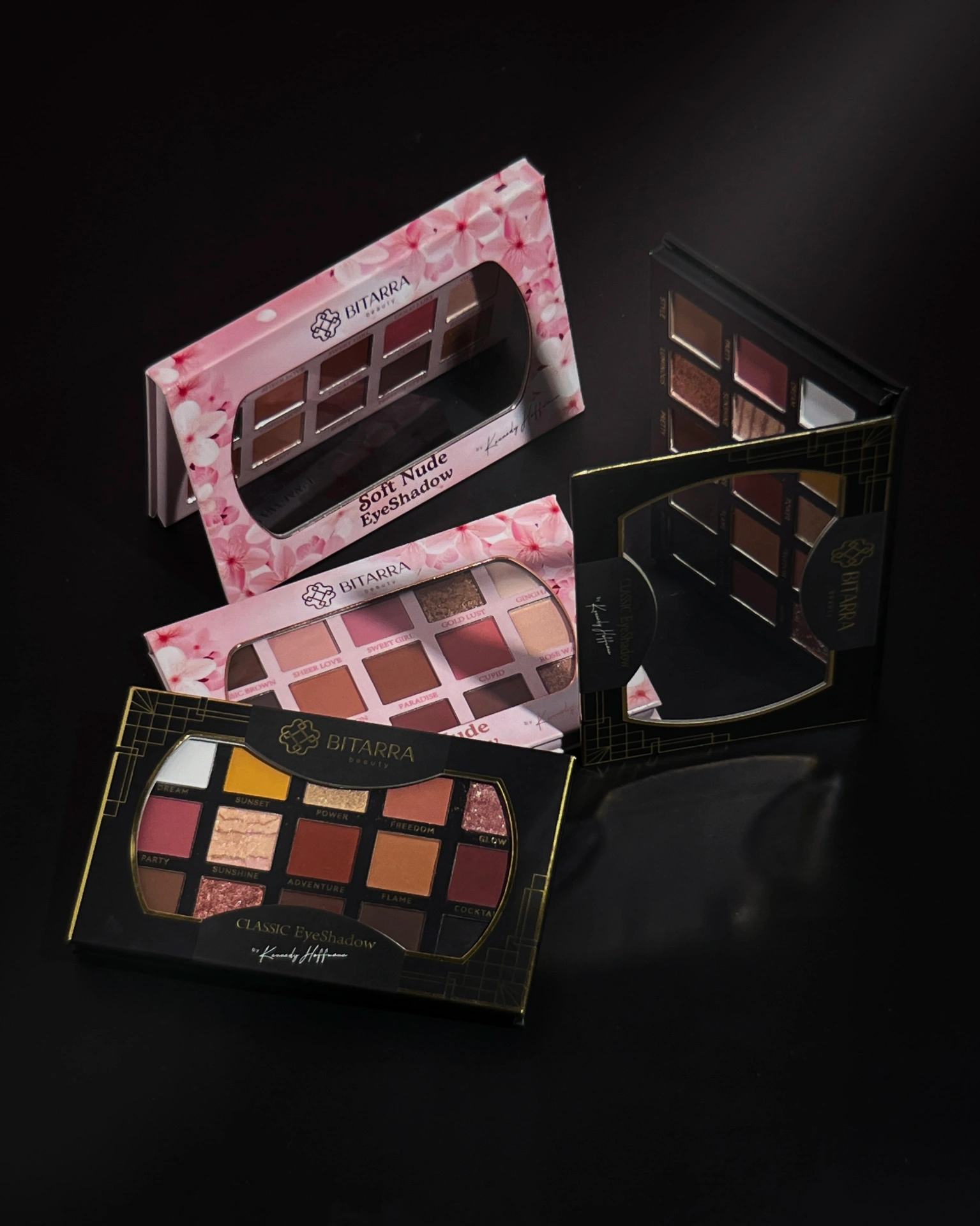 Paletas de sombra Bitarra Beauty by Kennedy Hoffmann